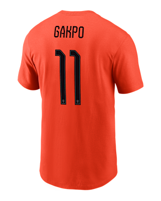 Cody Gakpo Netherlands Men's Nike Soccer T-Shirt. Nike.com